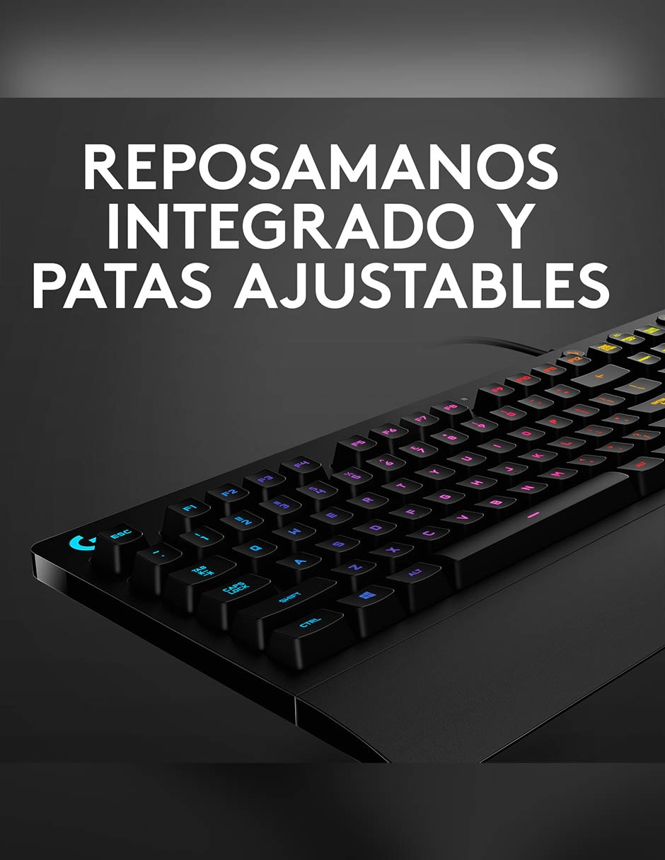 Teclado gamer conexión alámbrica G213 Prodigy 9