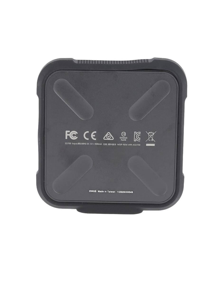 Disco duro externo capacidad 256 GB 4