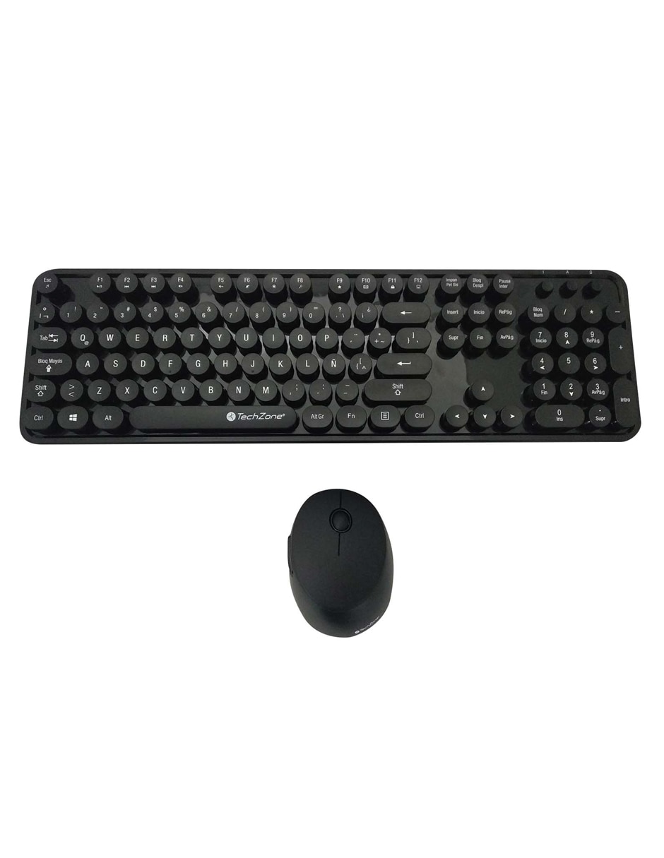 Teclado conexión inalámbrica Tz19Comb01-Ina 2