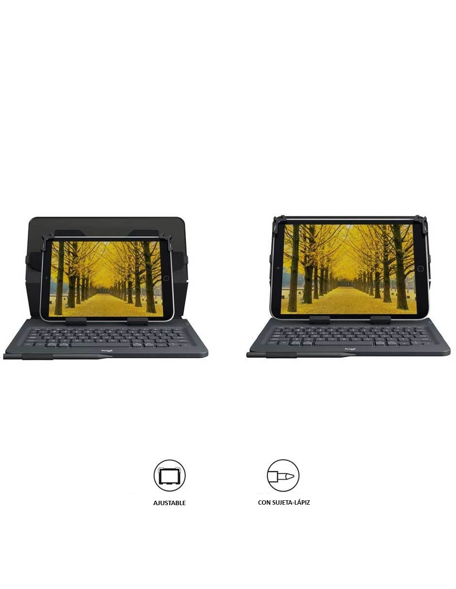 Teclado conexión inalámbrica Universal Folio 3
