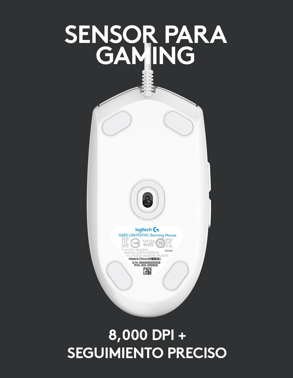 Mouse Gamer inalámbrico G203 3