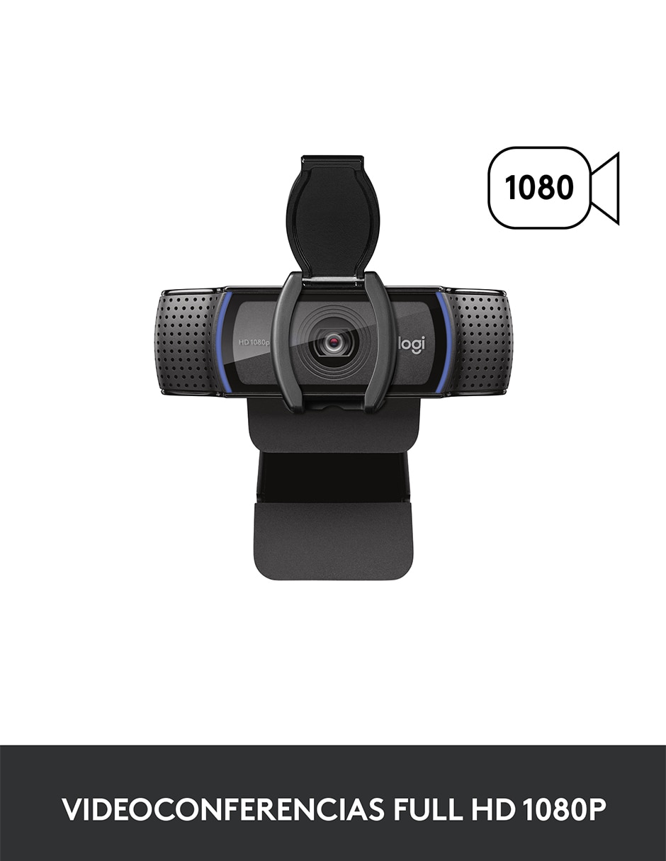 Webcam de 1080P Full HD C920s 3