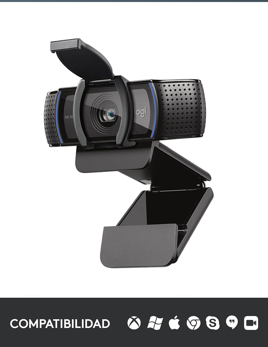 Webcam de 1080P Full HD C920s 8