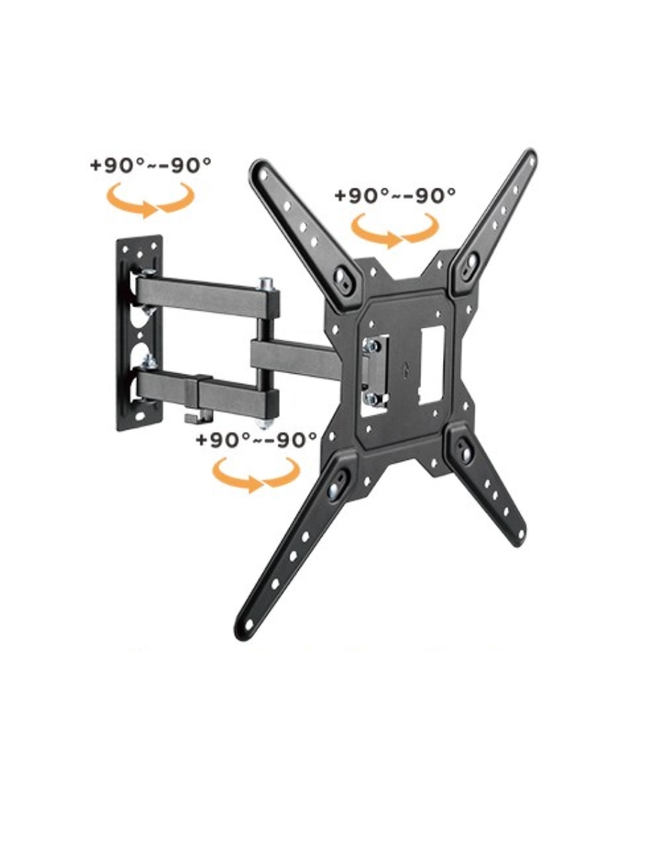 Soporte para pantalla inclinable 23 - 55 pulgadas 2