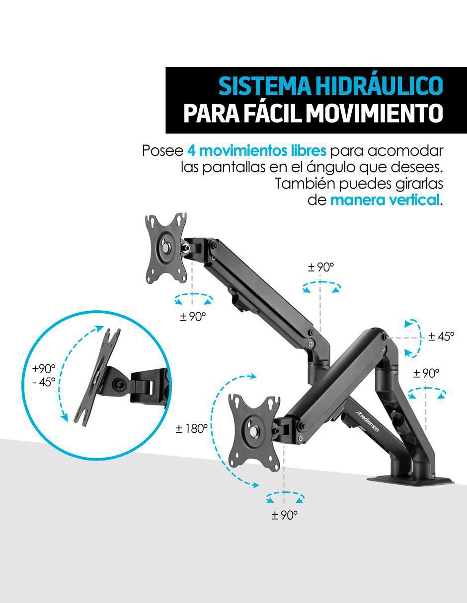 Soporte para monitor Fijo 5