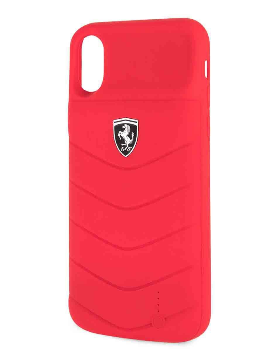 Funda con pila para iPhone XS Max Ferrari Cases 2022 de plástico