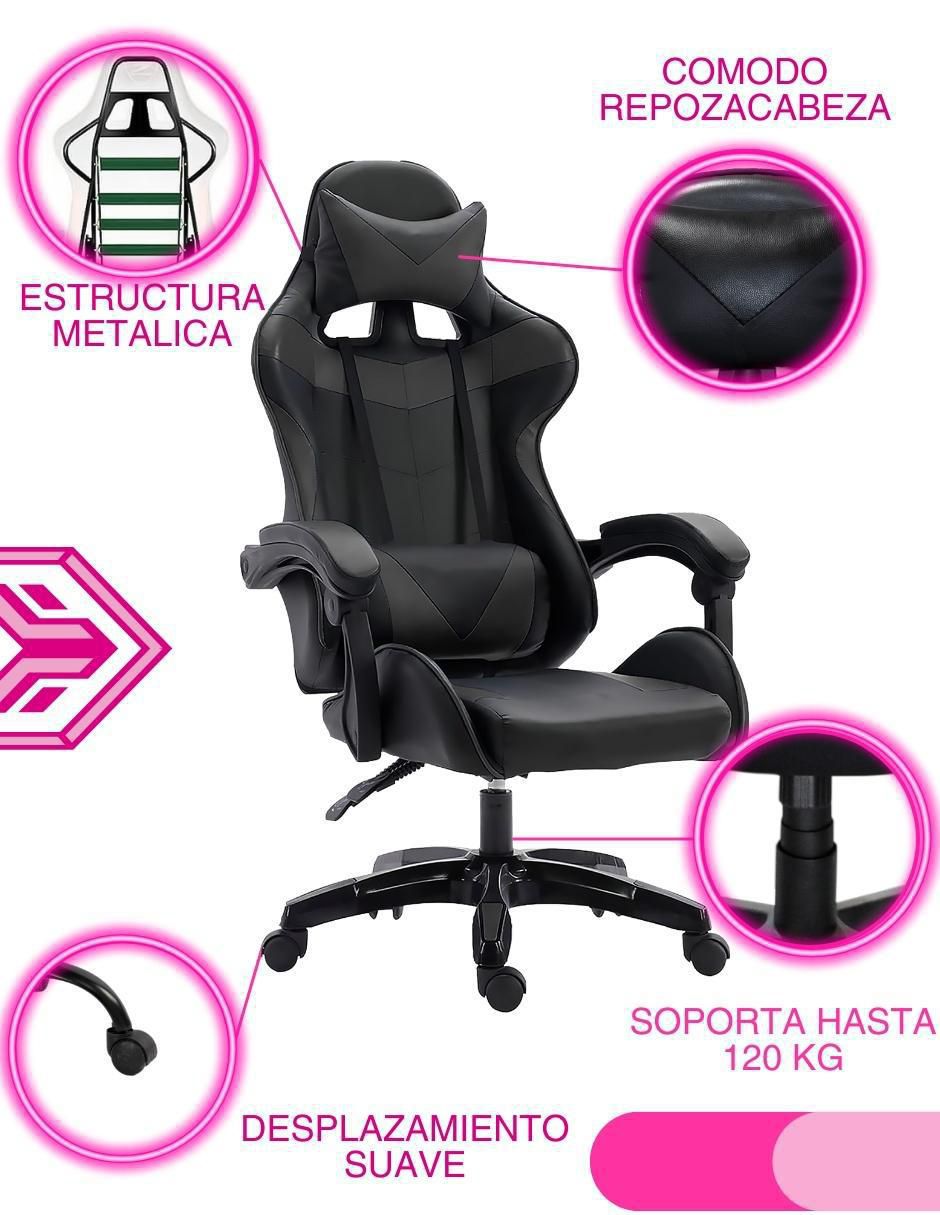 Silla gamer de plástico 3