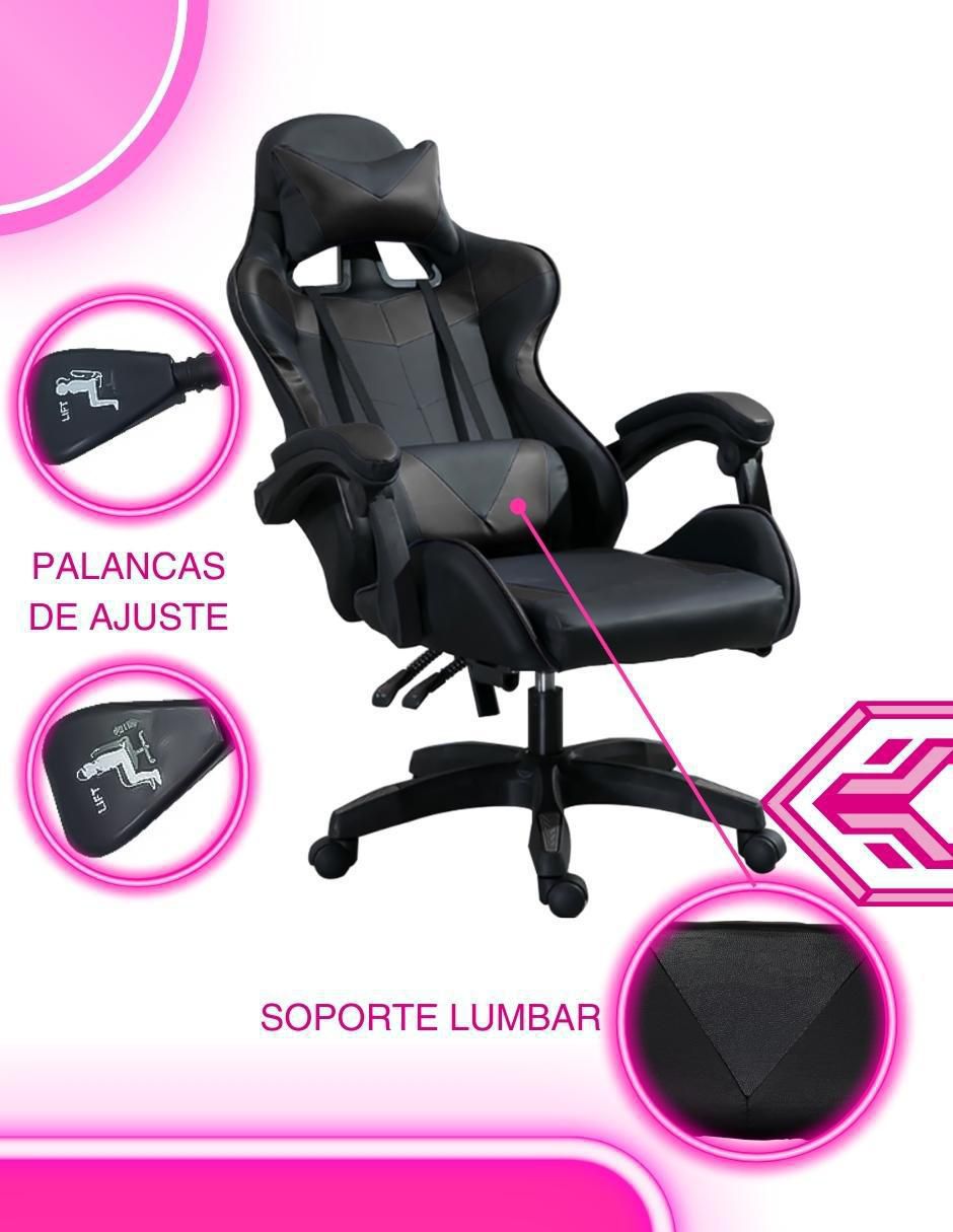 Silla gamer de plástico 4