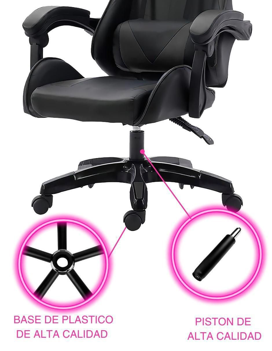 Silla gamer de plástico 6
