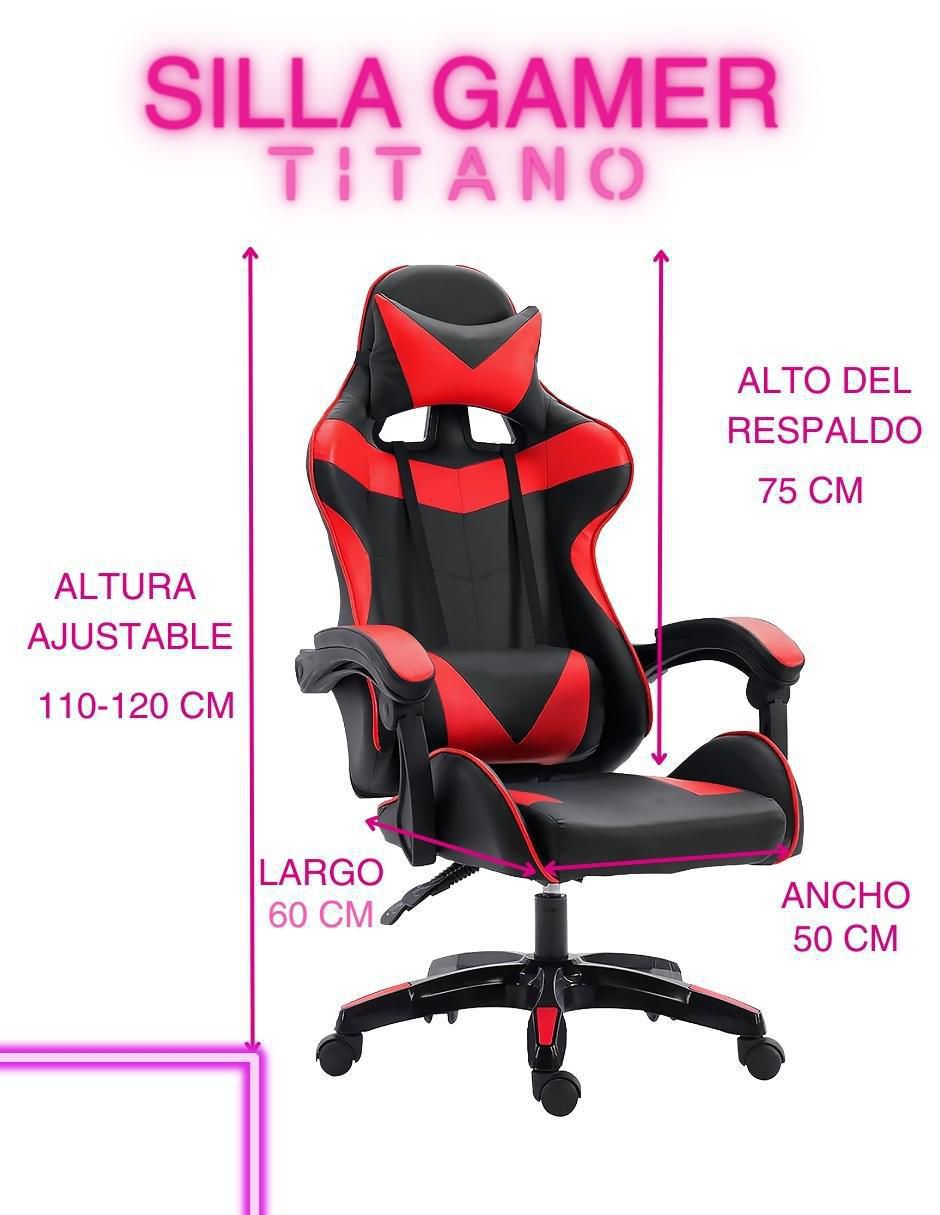 Silla gamer titano basic
