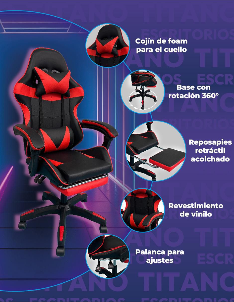 Silla gamer Delux Titano
