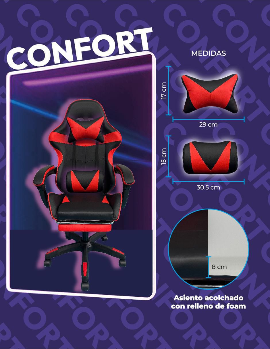 Silla gamer Delux Titano