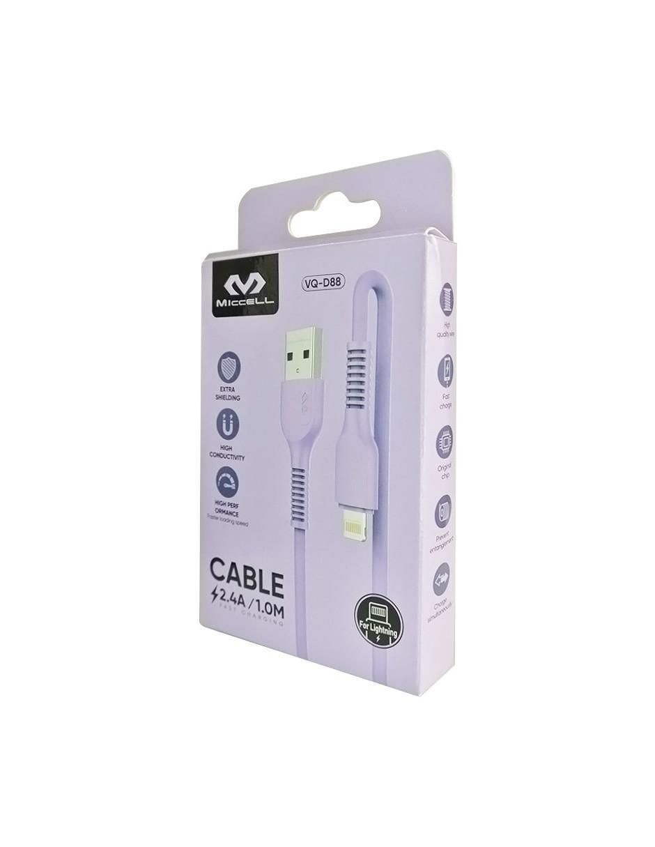 Cable lightning a tipo USB A de 1 m 2