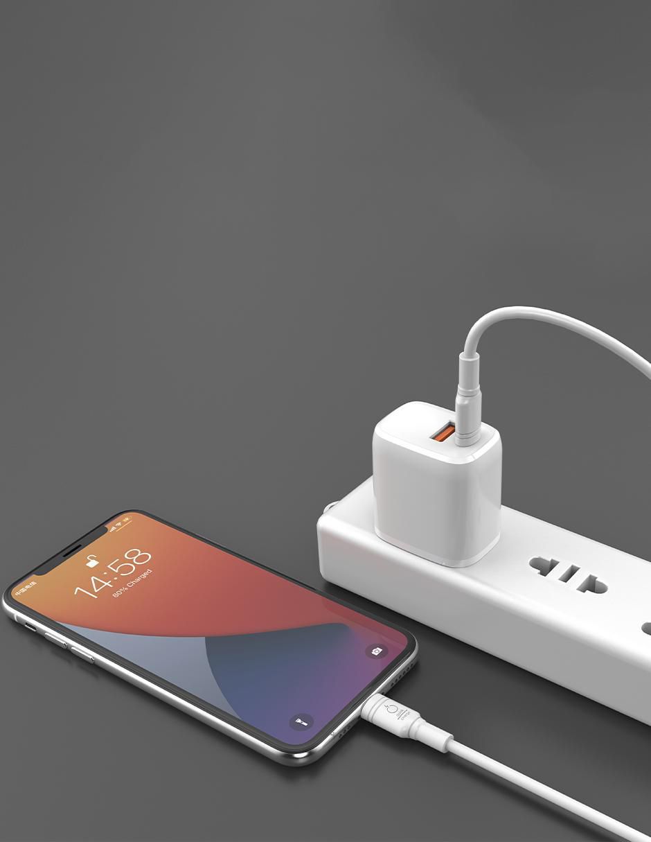 Cargador pared USB tipo A + USB tipo C 3