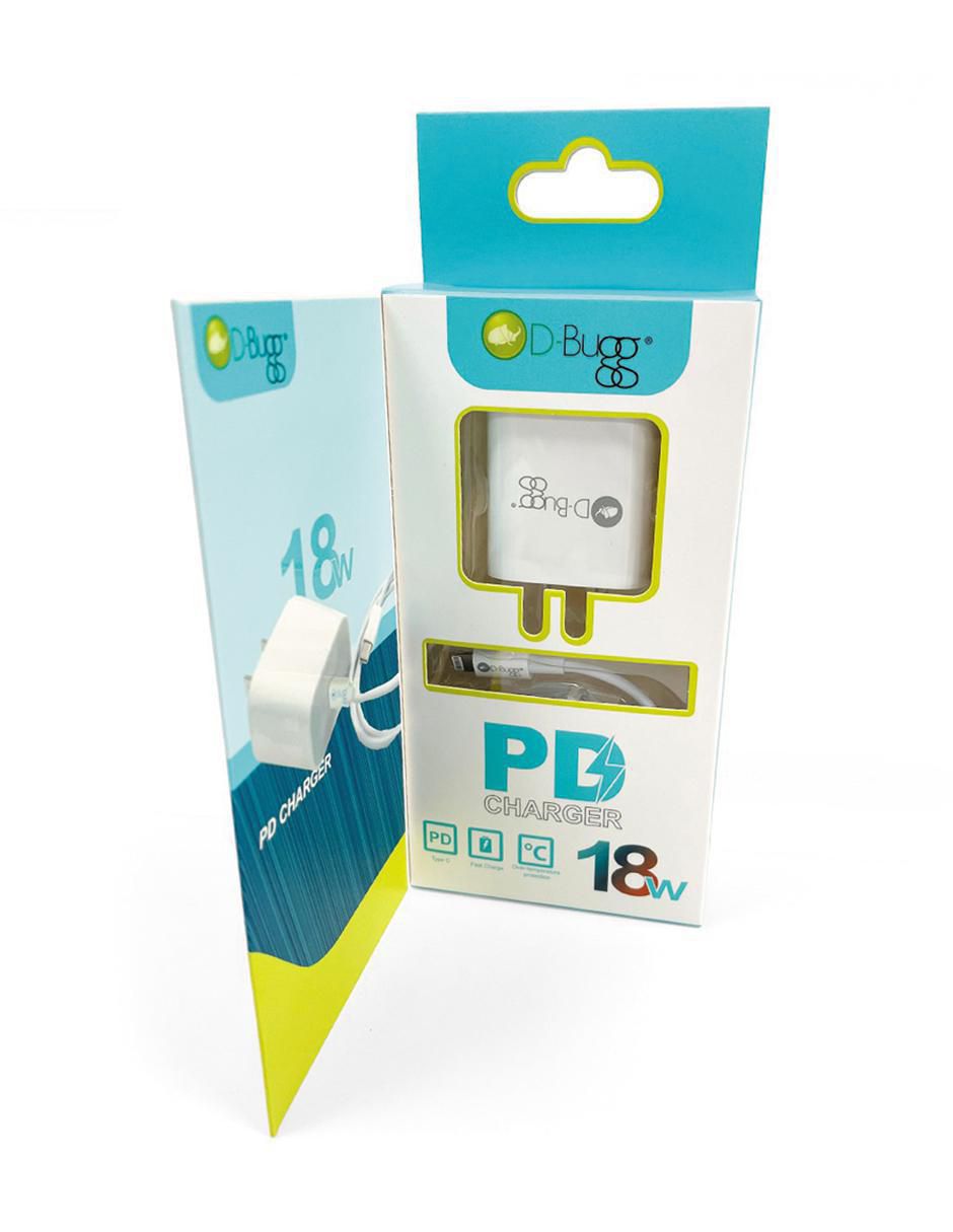 Cargador pared USB tipo C 2