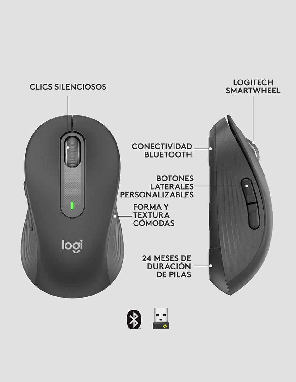 Mouse Inalámbrico signature m650 m650 910-006250 7