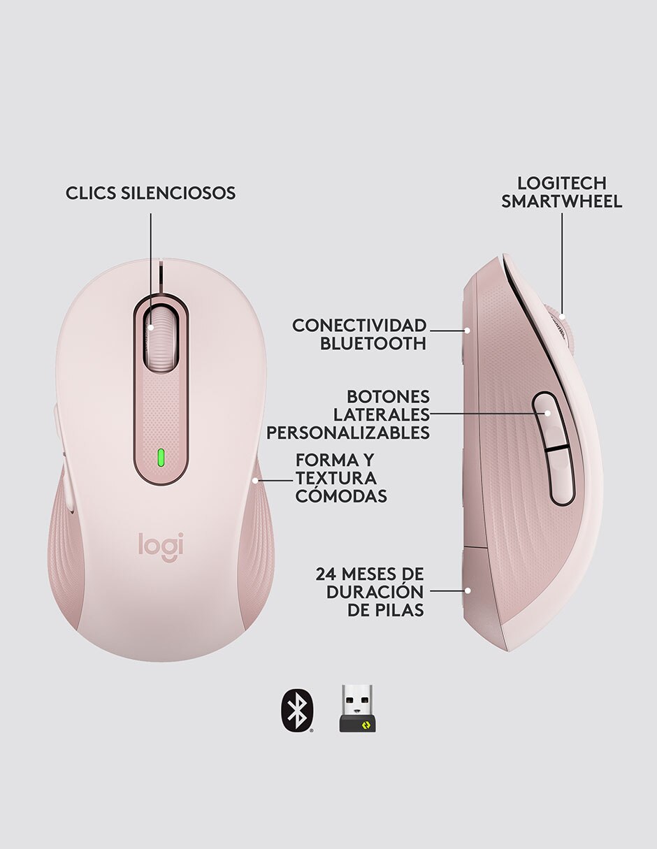 Mouse Inalámbrico signature m650 m650 910-006251 7
