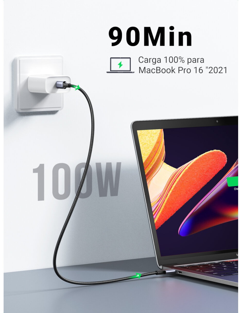 Cable USB C de 1 m 2