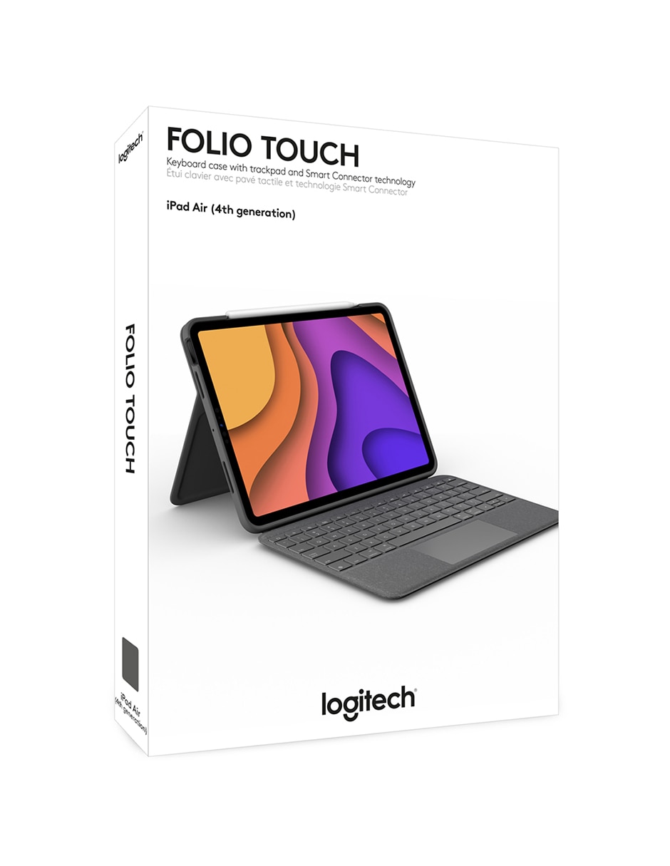 Funda Rugged Folio de Logitech con teclado para el iPad (9.ª