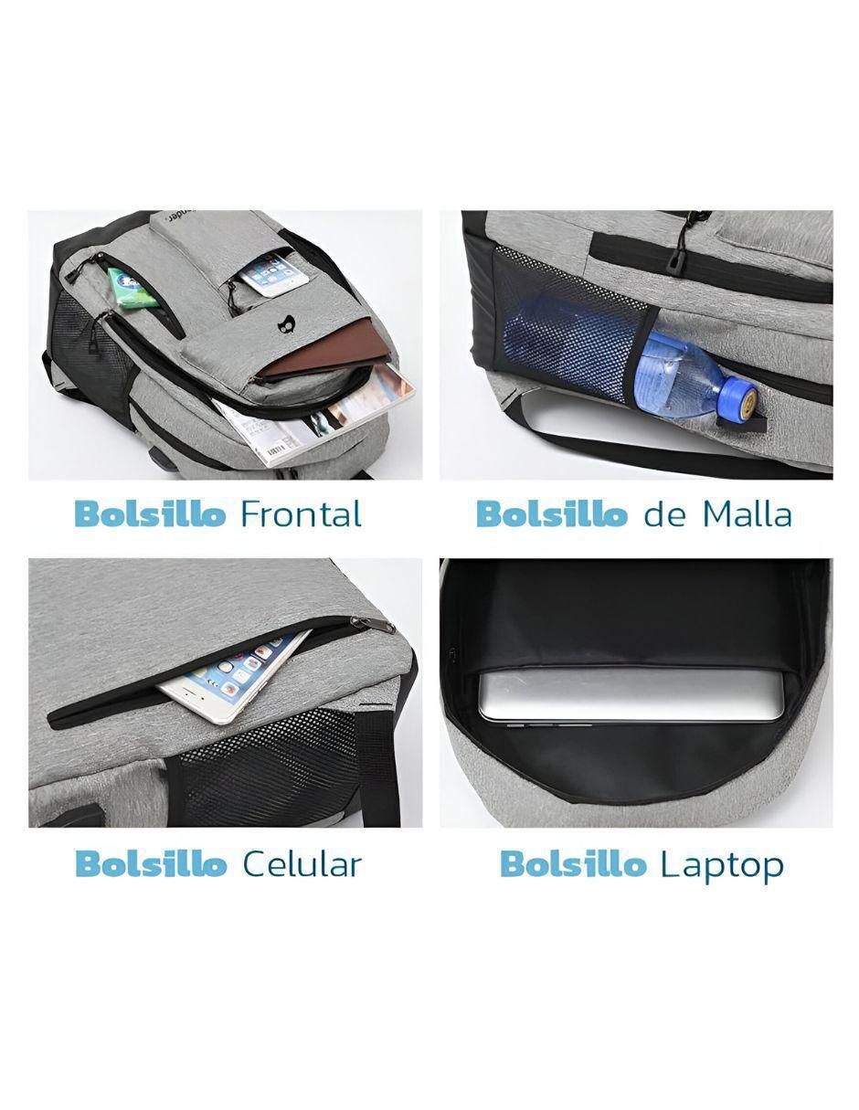 Mochila con portalaptop impermeable unisex 2