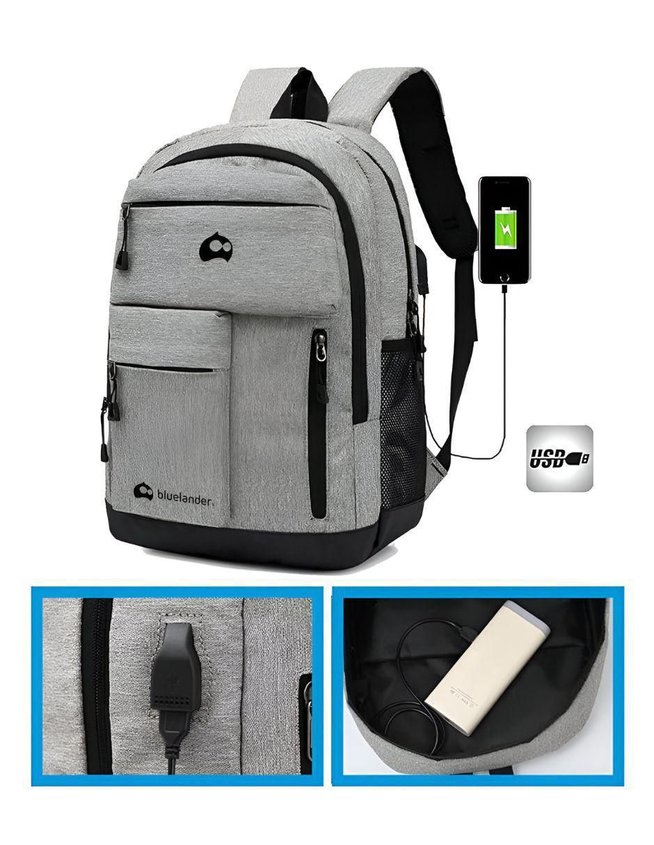 Mochila con portalaptop impermeable unisex 3