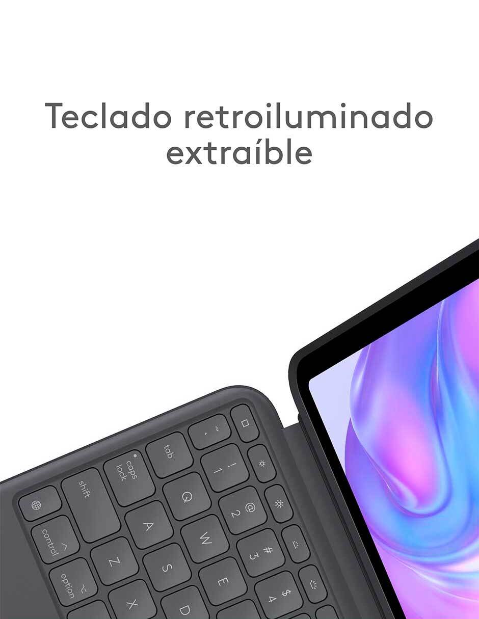 Funda con teclado para tablet iPad Pro 3