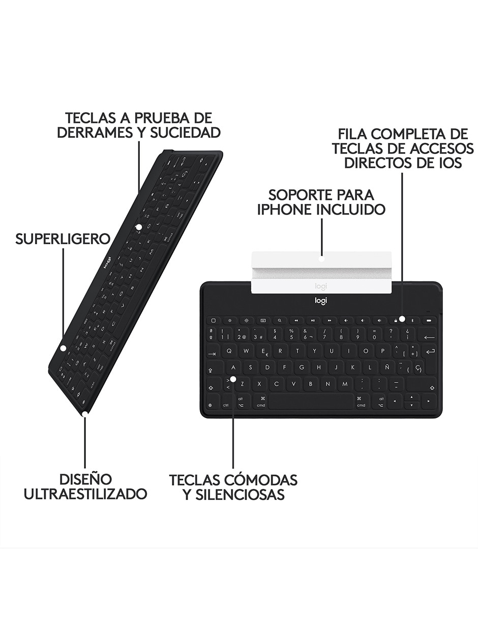 Teclado conexión inalámbrica Keys To Go 6