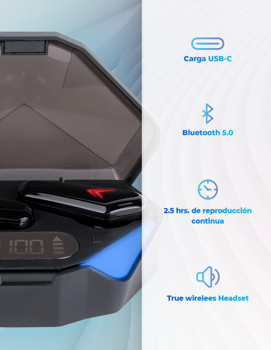 Audífonos True Wireless inalámbricos 4