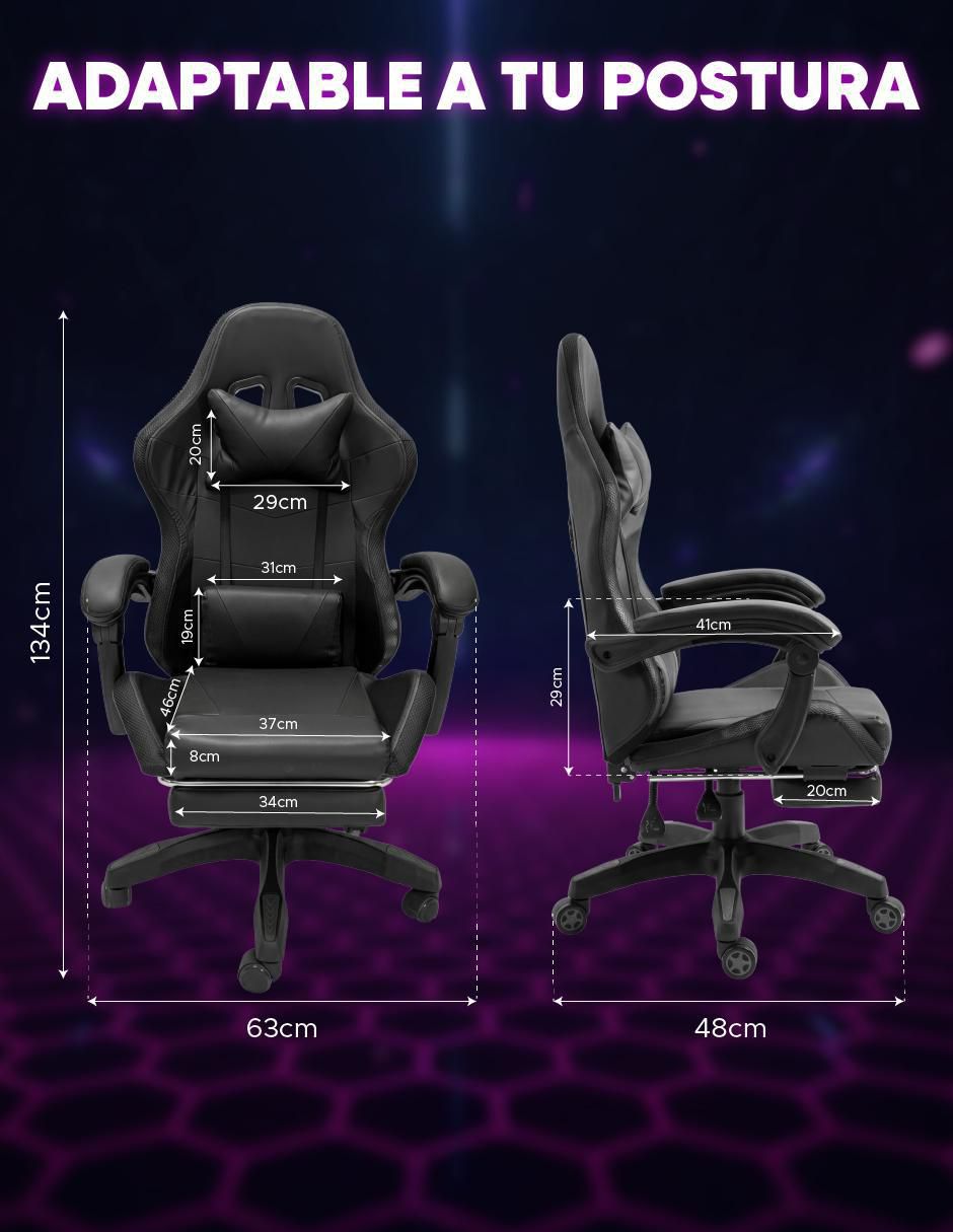 Silla gamer Lumina 8