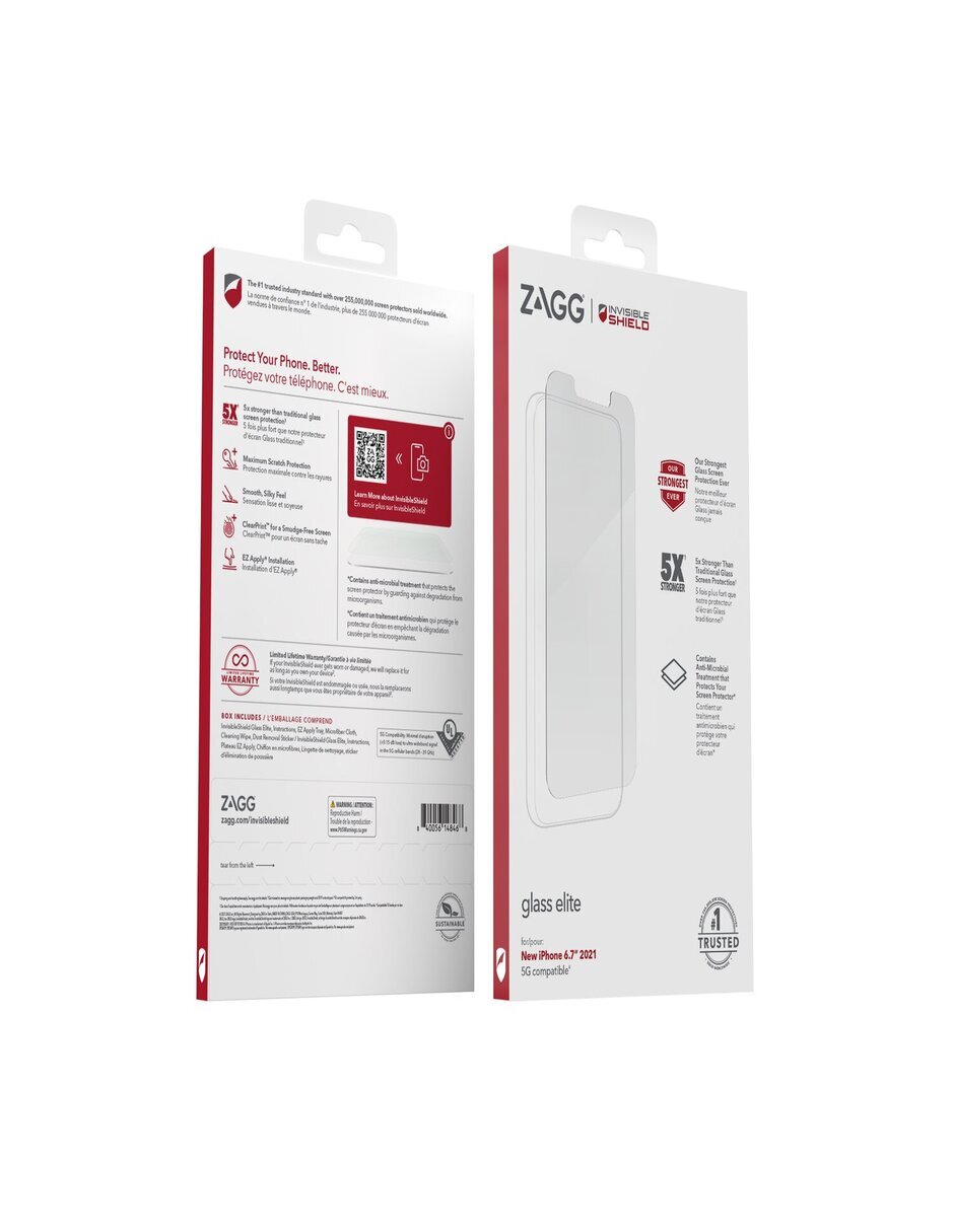 Mica para iPhone 14 Max de cristal templado 2