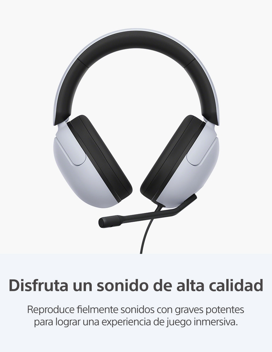 Audífonos gamer Over-Ear Inzone H3 alámbricos 3