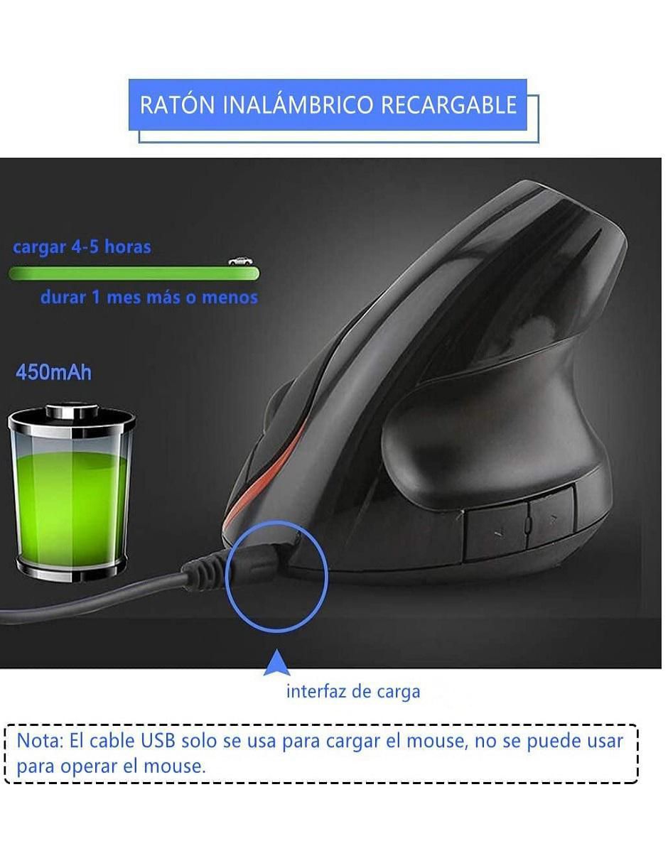 Mouse gamer inalámbrico WB-881 2