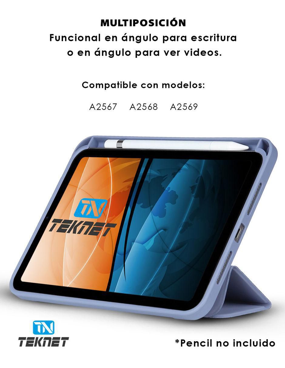 Porta ipad teknet de sin licencia coleccion taknet folder case compatible con ipad 8.3 a2567 a2568 a2569