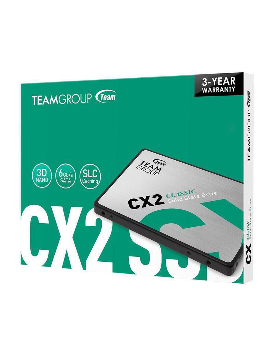 Unidad SSD capacidad 512 GB 2