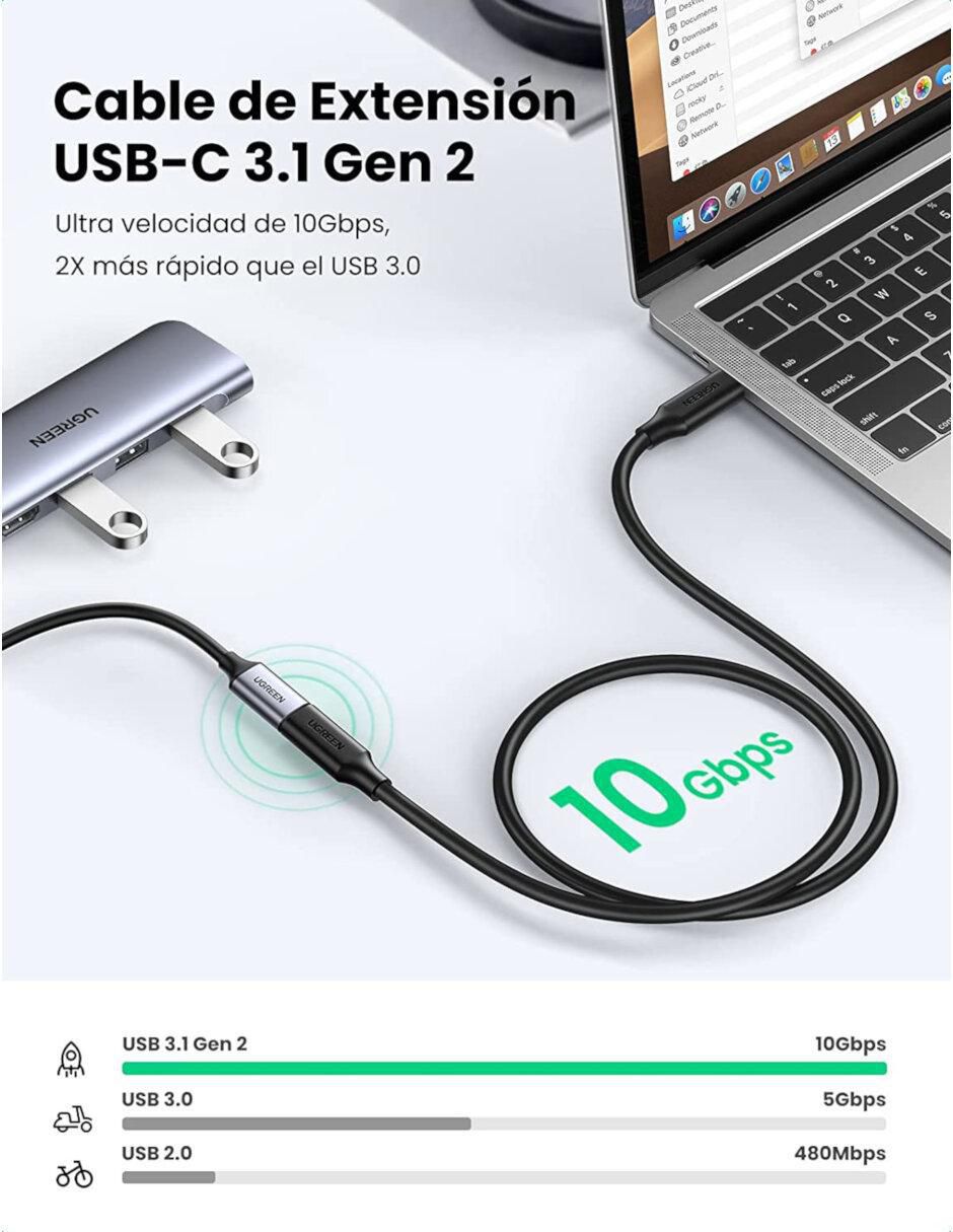 Cable USB C de 1 m 6