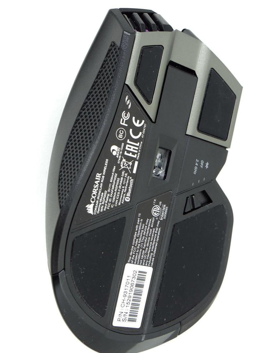 Mouse Gamer Inalámbrico Ironclaw RGB Wireless CH-9317011-NA 6