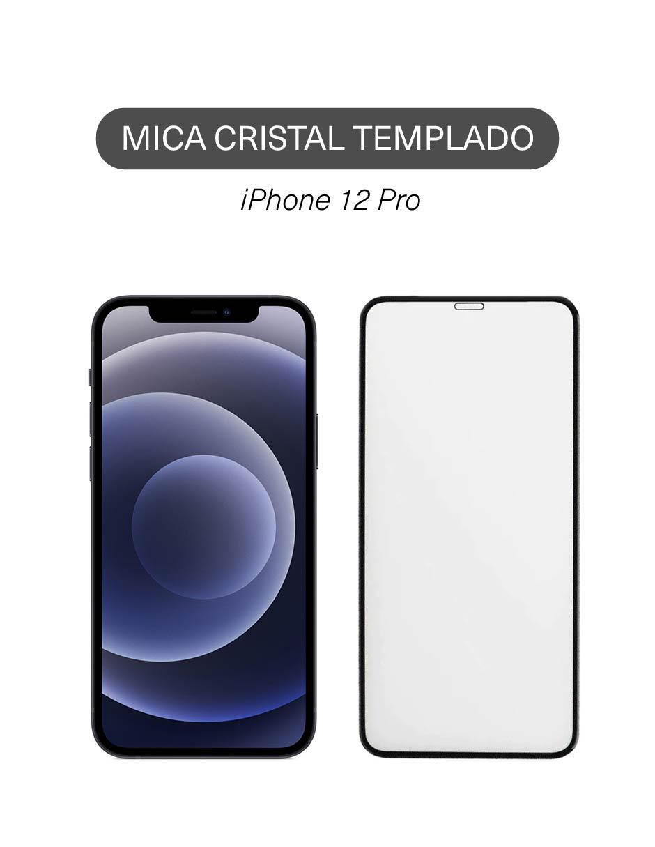 Mica iPhone 12 Pro Max 6.7 Devia Cristal Templado Transparente Anti Polvo