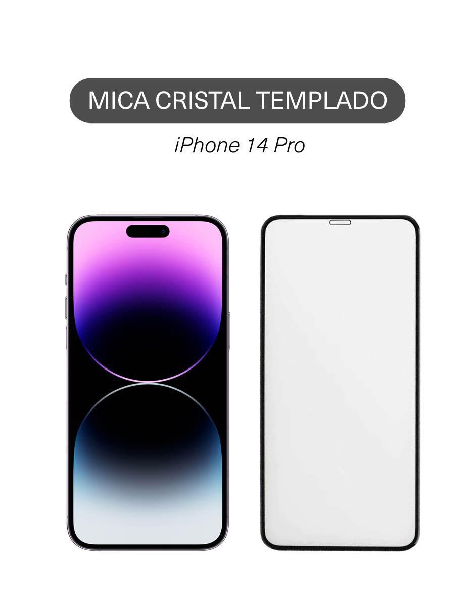 Mica para iPhone 14 Pro cristal templado 2