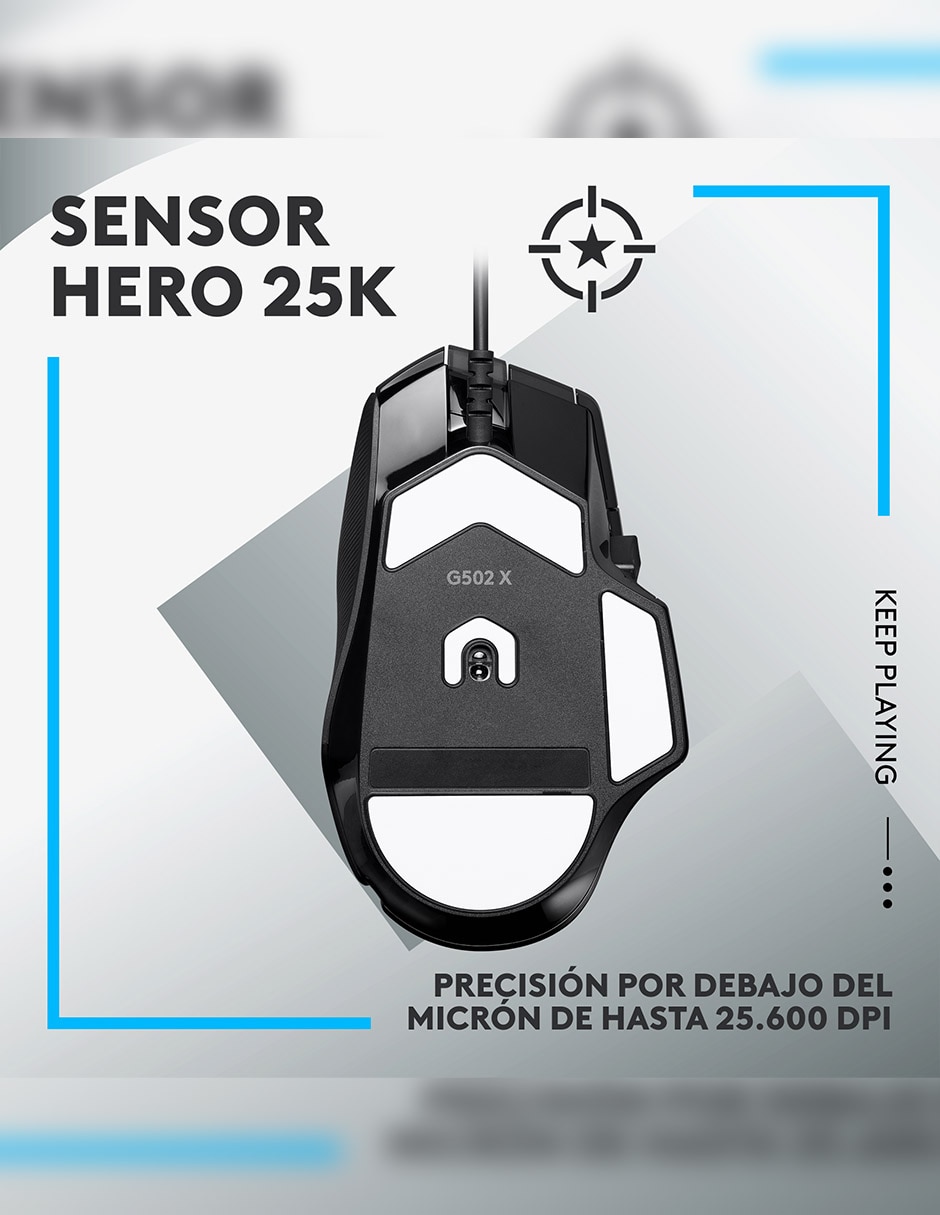 Mouse Gamer alámbrico 502 X 4