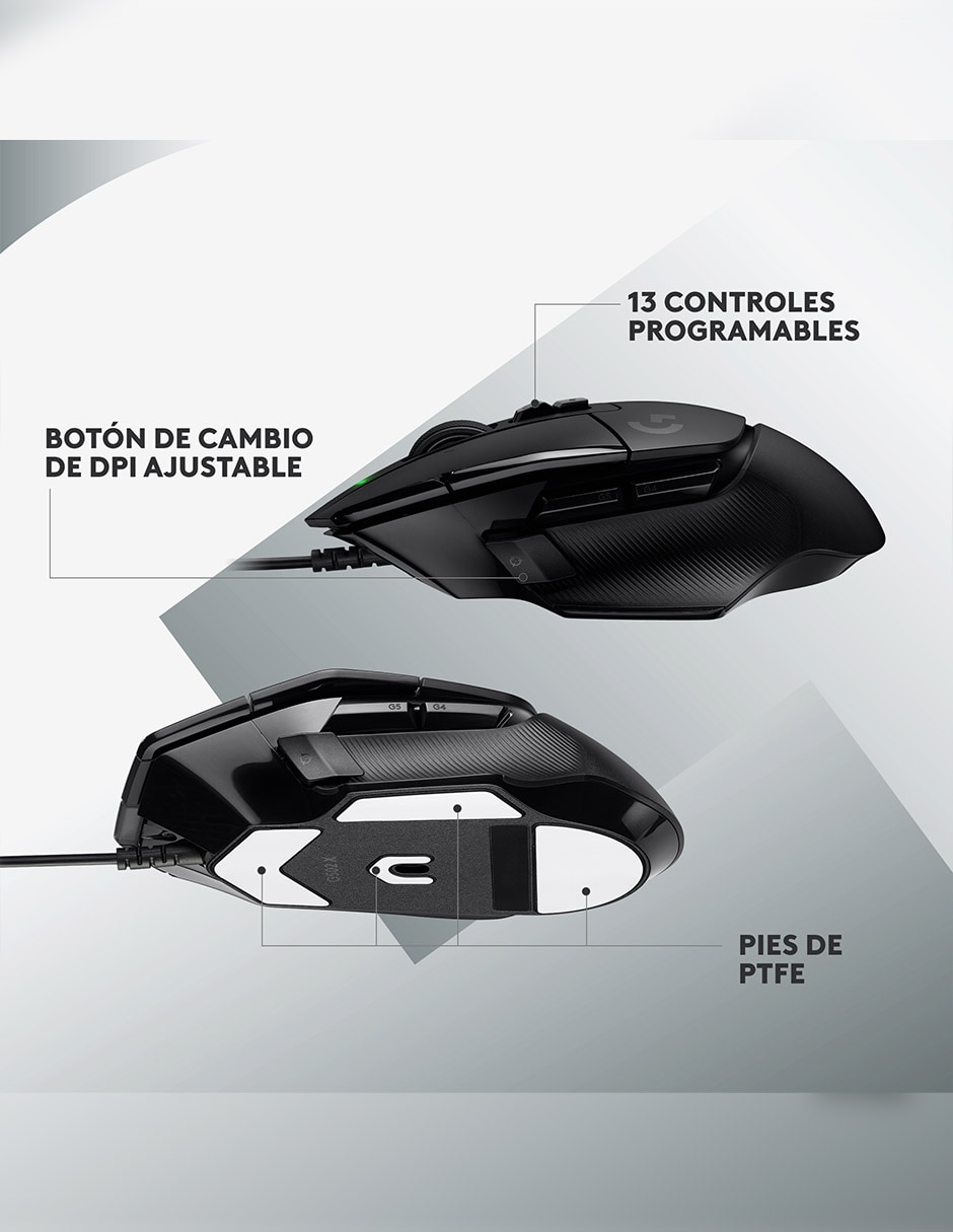 Mouse Gamer alámbrico 502 X 5