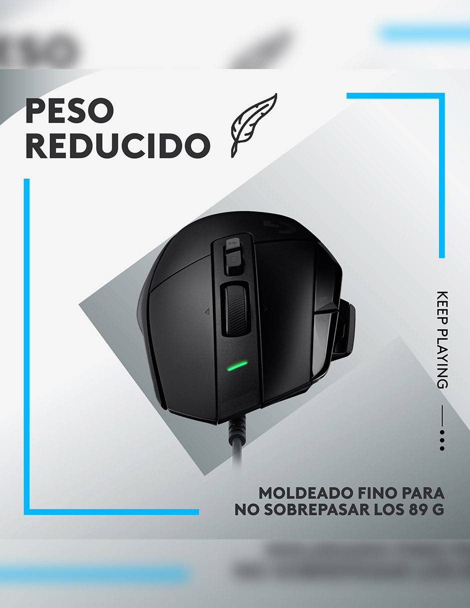 Mouse Gamer alámbrico 502 X 6