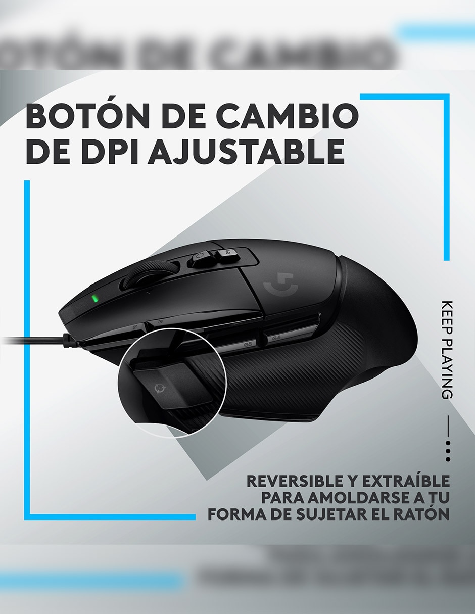 Mouse Gamer alámbrico 502 X 7