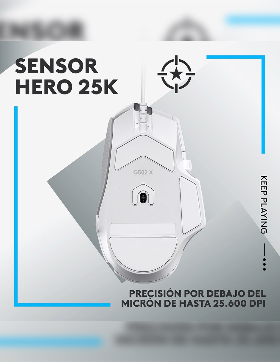 Mouse Gamer alámbrico 502 X 5