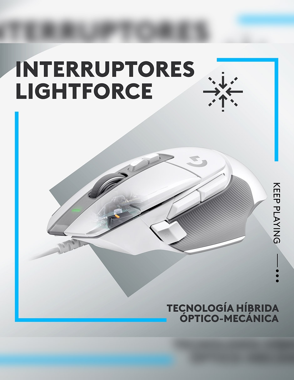 Mouse Gamer alámbrico 502 X 7