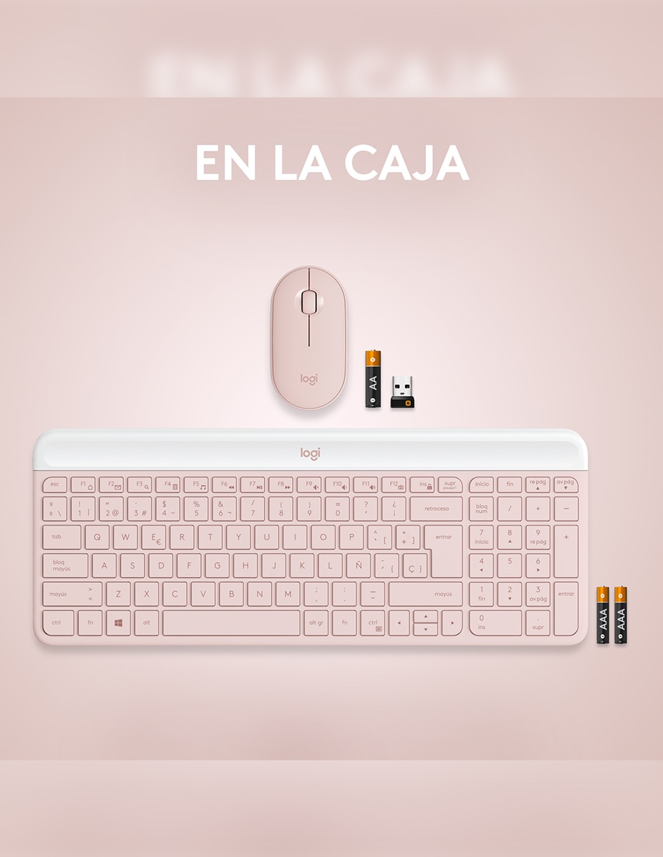 Teclado inalámbrico MK470 2