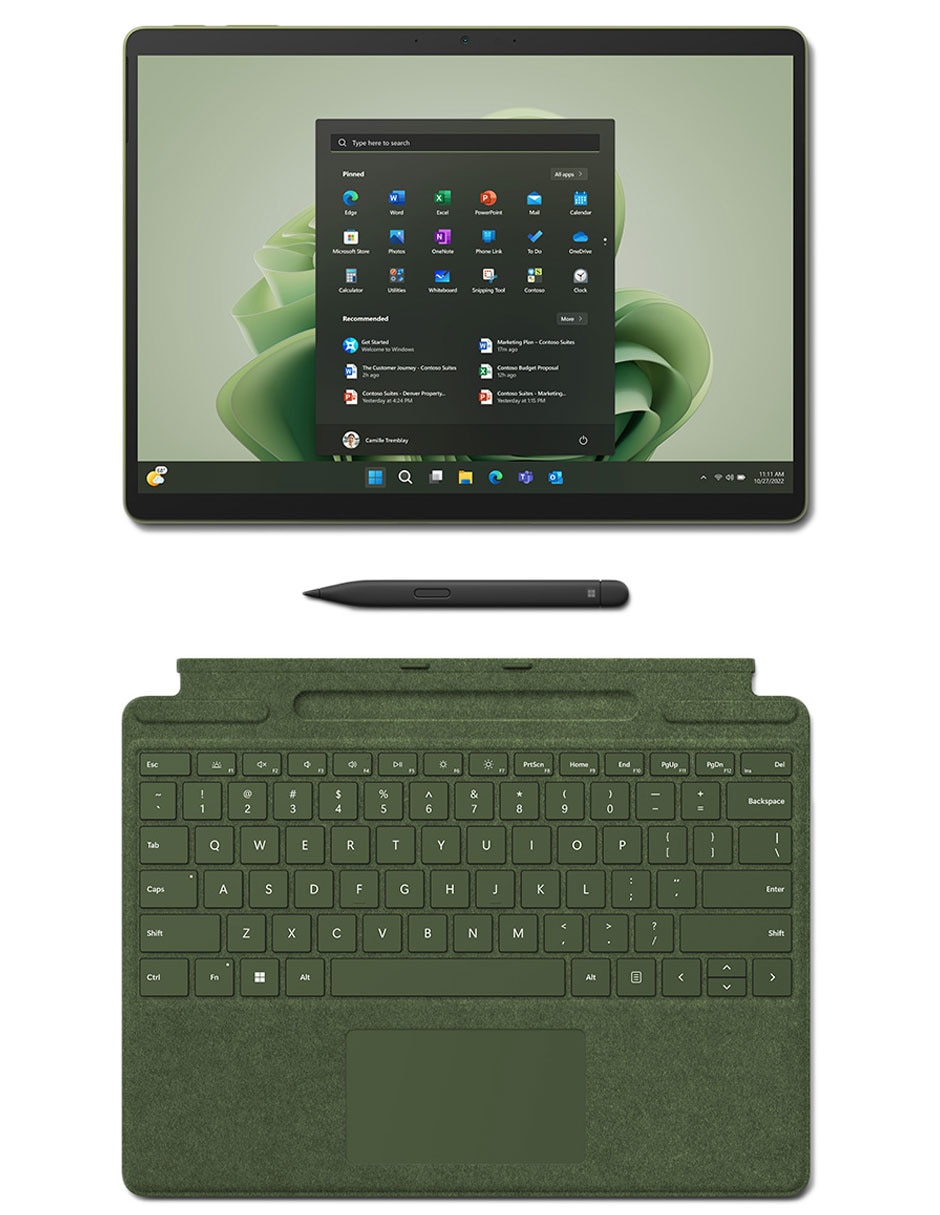 Teclado alámbrica e inalámbrica Cover y Slim Pen para Surface Pro 3