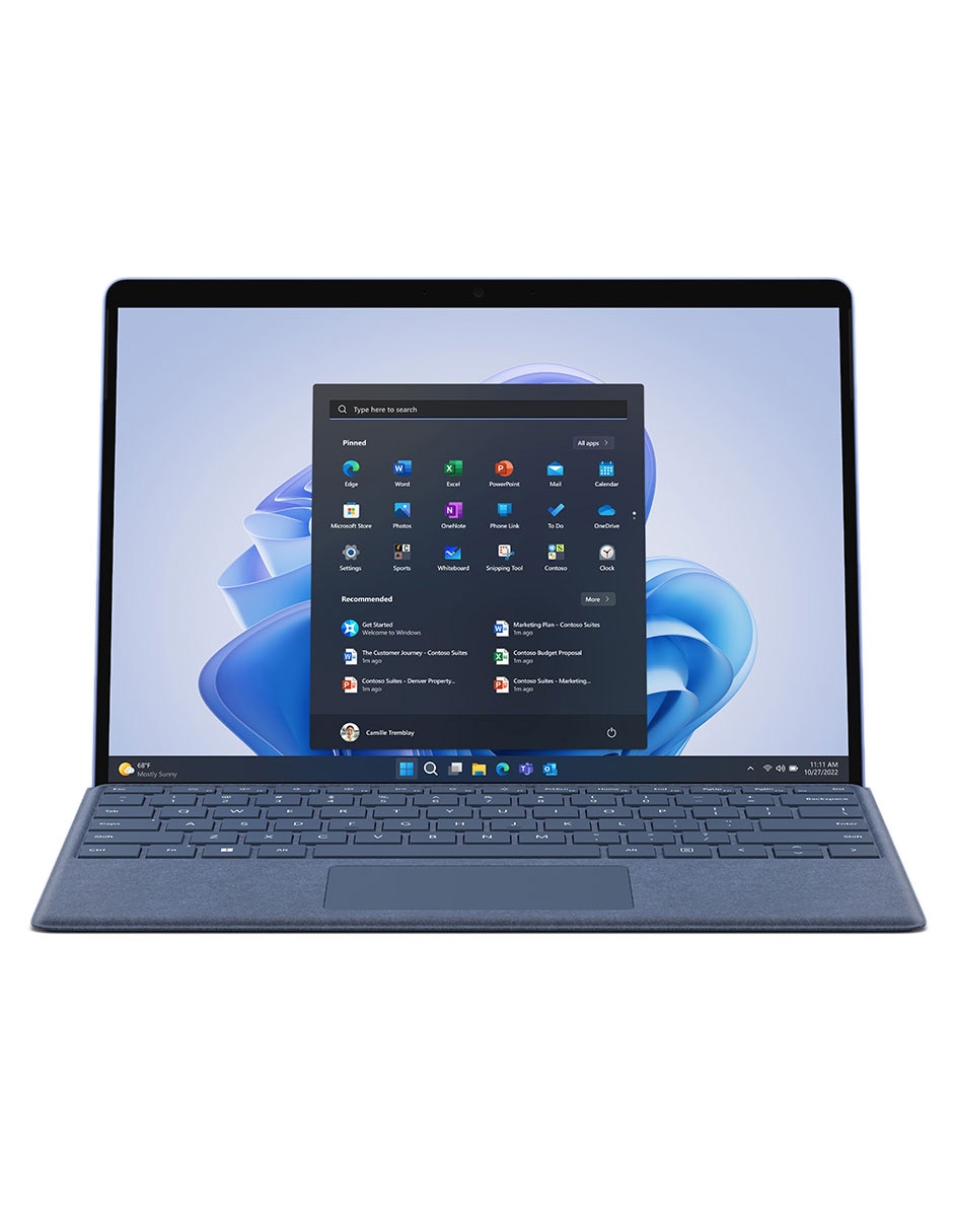 TECLADO MICROSOFT B0700TG, AZUL