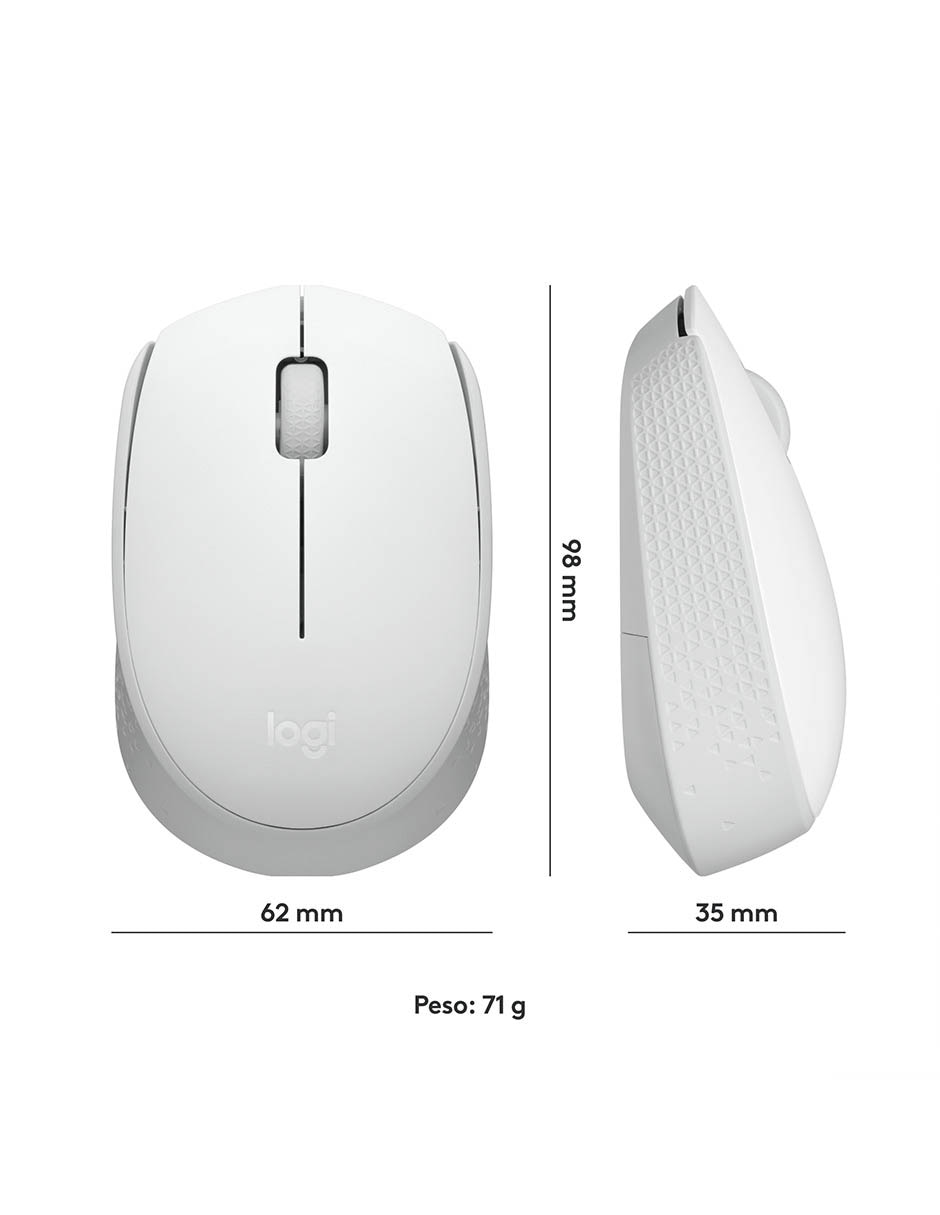 Mouse Inalámbrico m170 910-006864 9