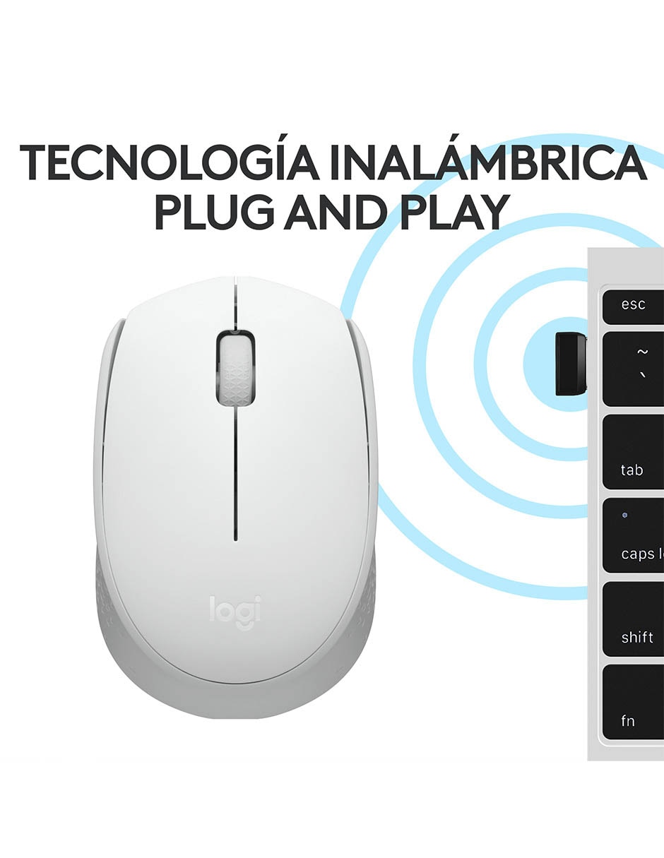 Mouse Inalámbrico m170 910-006864 6