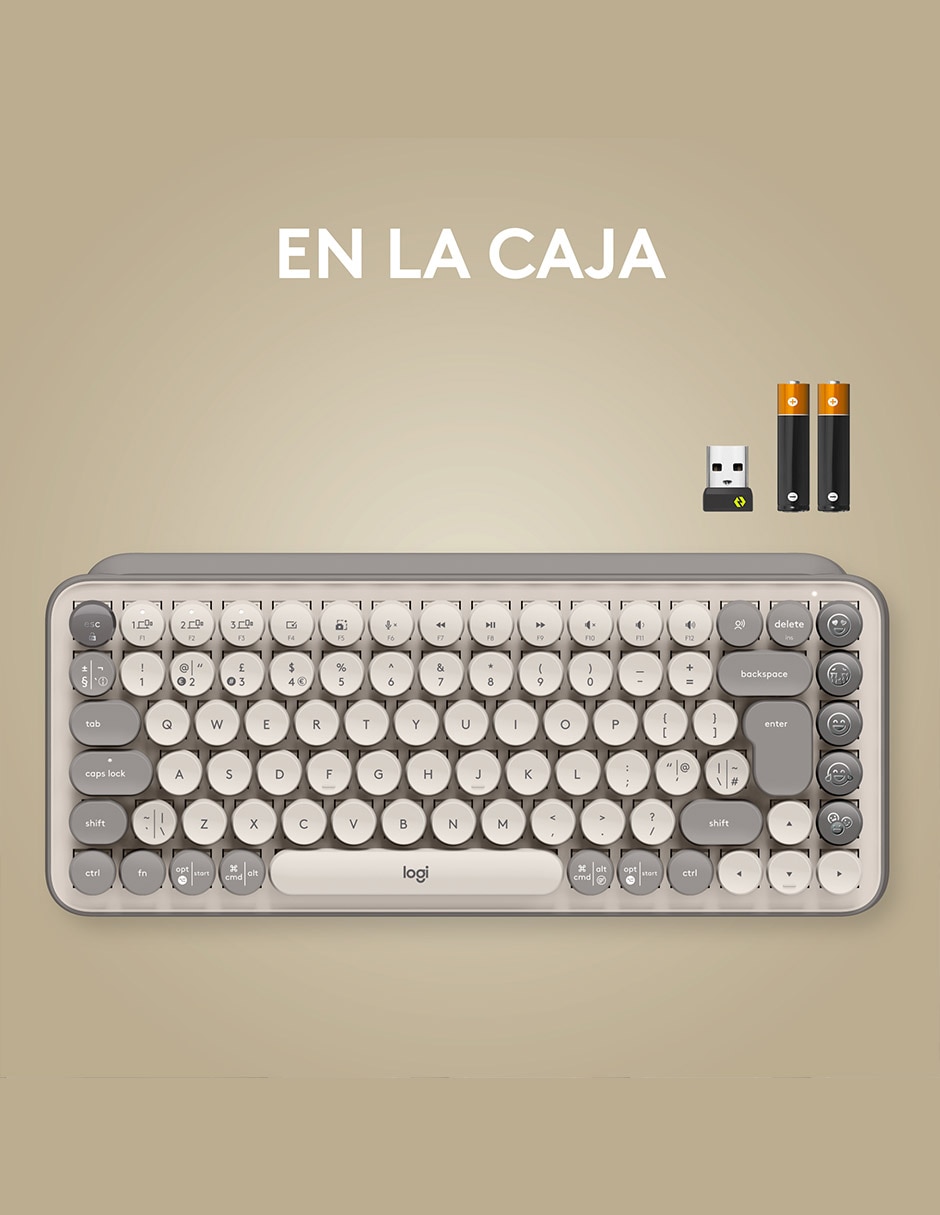 Teclado conexión inalámbrica POP Keys 2